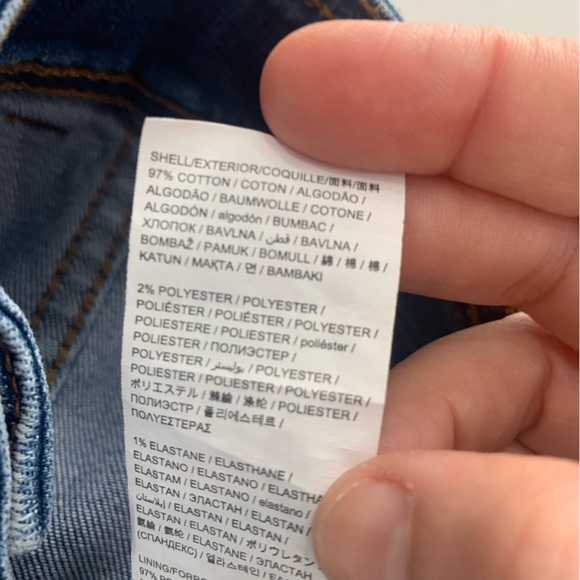 Desigual Denim Jacket Sz 34 Women Embellished Sequin Floral Knit Sleeves - Picture 9 of 11